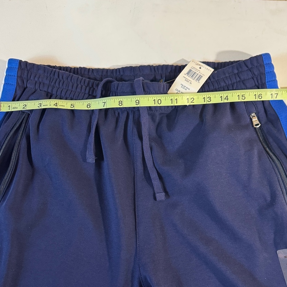Polo by Ralph Lauren Navy Blue Track with Royal & White Stripes XL (NWT) - Picture 6 of 12